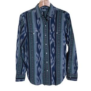 Polo Ralph Lauren - VTG Men's Western Aztec Shirt